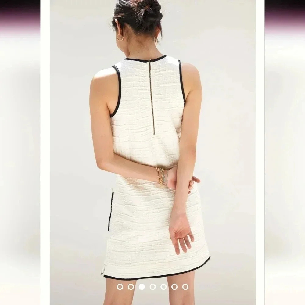 Anthropologie Maeve Patch-Pocket Mini Dress - Picture 3 of 10